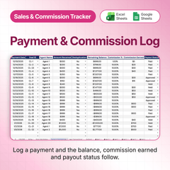 Sales & Commission Tracker