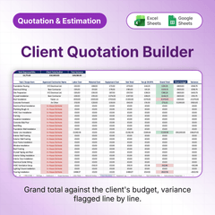 Quotation & Estimation